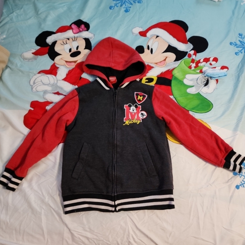 Kids Hoodie - Red and Black